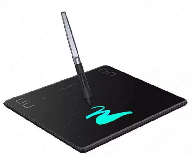 Графический планшет "Huion" (Арт. - HS64) Черный