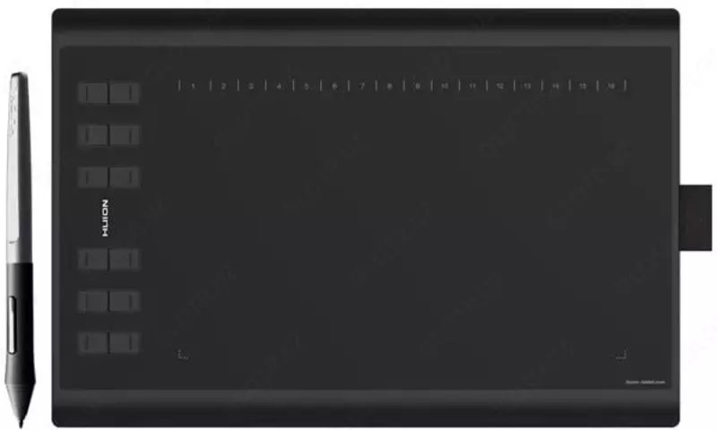 Графический планшет "Huion" H1060P, USB (Арт. - H1060P_HUION) Черный
