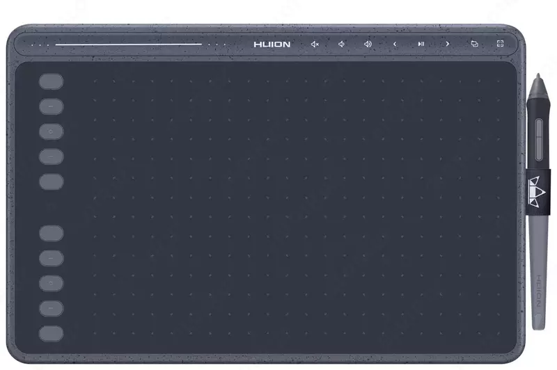 Grafik planshet "Huion" HS611, USB (Art. No. - HS611SG_HUION) Kosmik kulrang