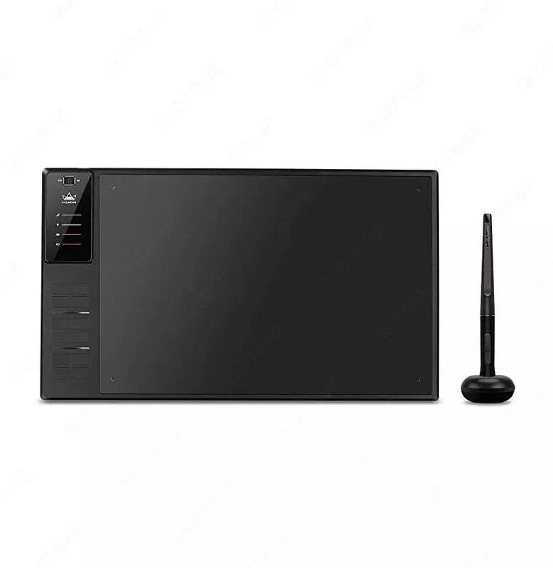 Графический планшет "Huion" WH1409 V2, USB (Арт. - WH1409V2_HUION) Черный