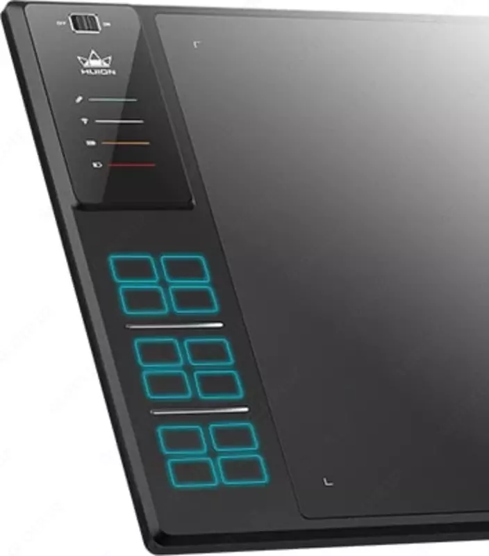 Графический планшет "Huion" WH1409 V2, USB (Арт. - WH1409V2_HUION) Черный