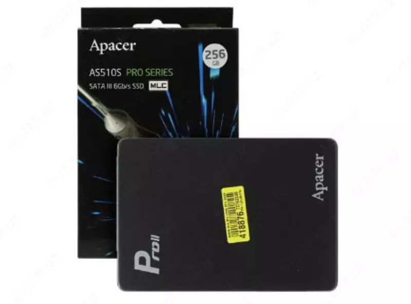 Твердотельный накопитель SSD "Apacer" AS510S Pro II, 256 ГБ SATAIII, 7 mm (Арт. - AP256GAS510SB-1)