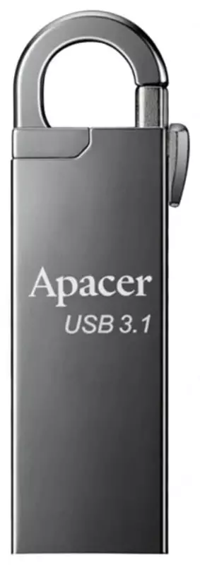 Flash - Disk "Apacer" AH15A, 32GB, USB 3.1 (Art. - AP32GAH15AA-1) Ash