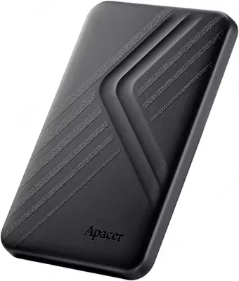 Qattiq disk - HDD "Apacer" 2,5" AC236, USB 3.1, 4TB (Art. № - AP4TBAC236B-1) Qora
