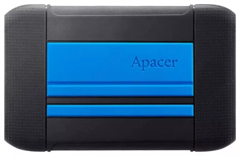 Qattiq disk - HDD "Apacer" 2,5" AC633, USB 3.1, 1TB (Art. No. - AP1TBAC633U-1) Moviy/Qora
