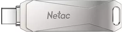 Flash - Drive "Netac" Dual U782C, 128 GB, USB 3.0 (Art. No. - NT03U782C-128G-30PN) Kumush
