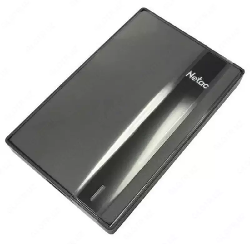 Qattiq disk - HDD "Netac" 2,5" K331, USB 3.0, 2TB (Art. No. - NT05K331N-002T-30BK) Qora