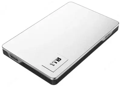 Жесткий диск - Накопитель HDD "Netac" 2.5" K338, USB 3.0, 1TB (Арт. - NT05K338N-001T-30SL) Серебристый металлик