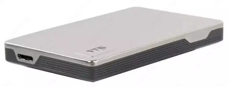 Qattiq disk - HDD "Netac" 2,5" K338, USB 3.0, 1TB (Art. No. - NT05K338N-001T-30SL) Kumush metall