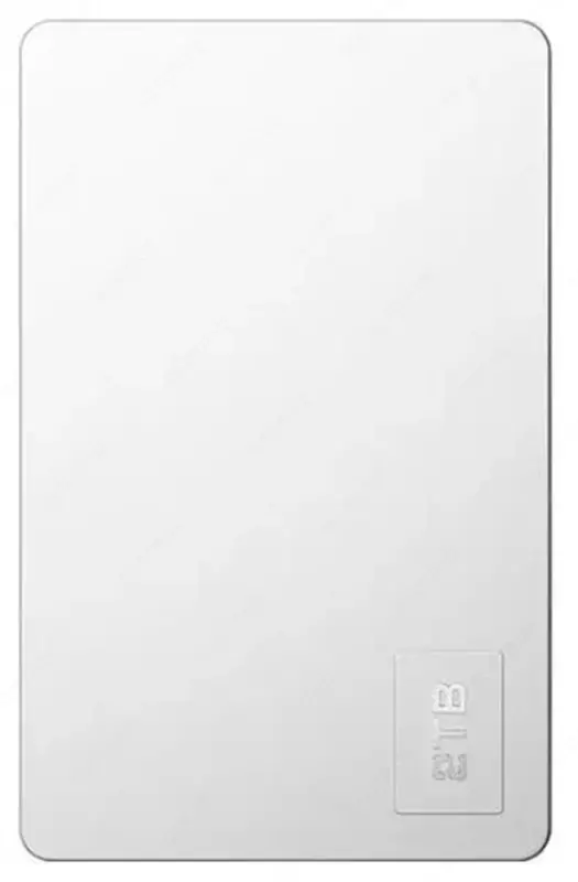 Qattiq disk - HDD "Netac" 2,5" K338, USB 3.0, 2TB (Art. No. - NT05K338N-002T-30SL) Kumush metall