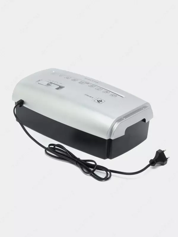 Qog'oz maydalagich "2E" S-810CC, 8 varaq (Art. № - 2E-S-810CC) Qora/kumush