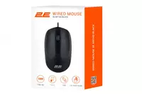 Simli sichqoncha "2E" MF140 USB (Art. - 2E-MF140UB) Qora Chakana savdo