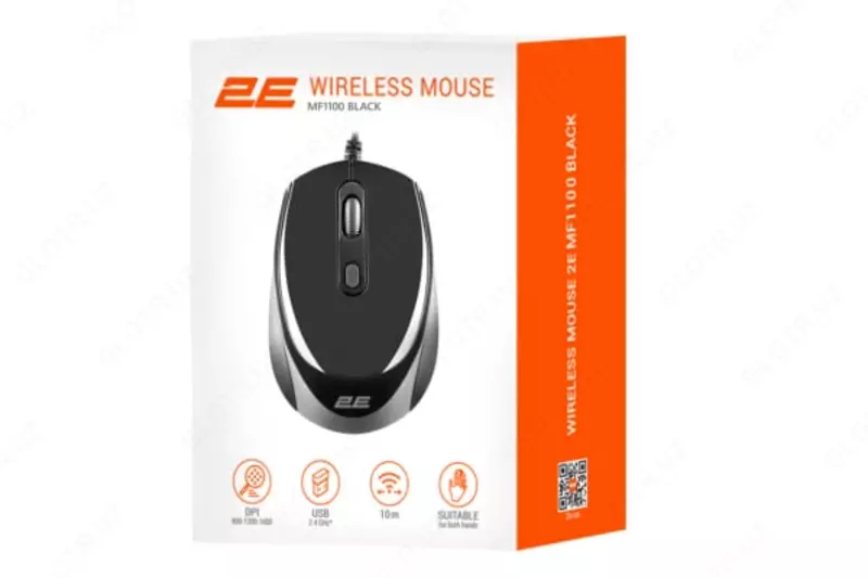 Проводная мышь "2Е" MF1100 USB (Арт. - 2E-MF1100UB) Черная