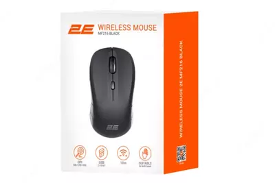 Беспроводная мышь "2Е" MF216 WL USB (Арт. - 2E-MF216WB) Черная