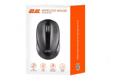 Беспроводная мышь "2Е" MF230 Silent WL USB (Арт. - 2E-MF230WB) Черная