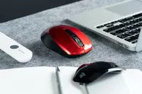 Беспроводная мышь "2Е" MF2020 WL USB (Арт. - 2E-MF2020WB) Черная/Красная - 89 000 сум