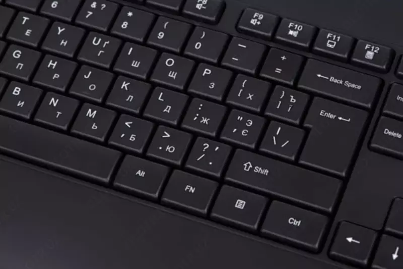 Simli klaviatura "2e" KS109 USB (Art. - 2e-KS109UB) qora