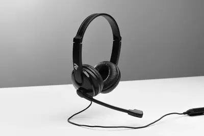 Гарнитура для ПК "2E" CH12 On-Ear 3.5 mm / 2х3.5 mm (Арт. - 2E-CH12SJ) Черная