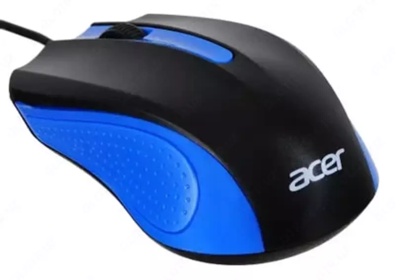 Проводная мышь "Acer" OMW011 USB (Арт. - ZL.MCEEE.002) Черная/синяя