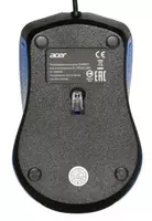 Проводная мышь "Acer" OMW011 USB (Арт. - ZL.MCEEE.002) Черная/синяя Только в розницу