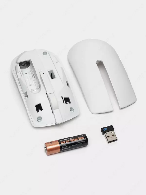 Беспроводная клавиатура и мышь "Dell" KM636 USB (Арт. - 580-ADGF) Белая