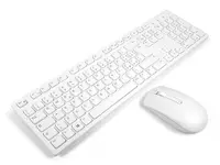 Simsiz klaviatura va sichqoncha "Dell" KM636 USB (Art. № - 580-ADGF) Oq