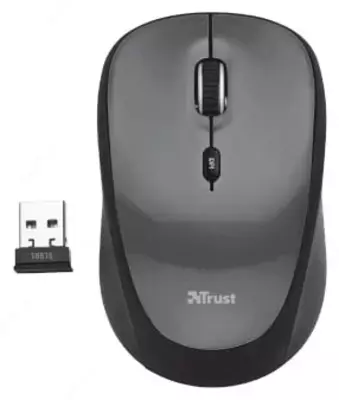 Беспроводная мышь "Trust" Yvi WL USB (Арт. - 18519_TRUST) Черная