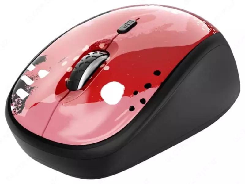 Simsiz sichqoncha "Trust" Yvi WL USB (Art. - 24440_TRUST) Qizil cho'tka