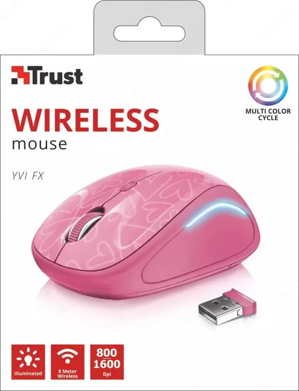 Simsiz sichqoncha "Trust" YVI FX WL USB (Art. - 22336_TRUST) Pushti