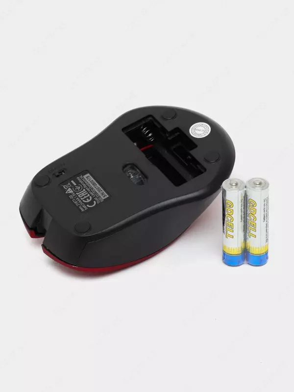 Беспроводная мышь "Trust" Mydo Silent WL USB (Арт. - 21871_TRUST) Черная/Красная