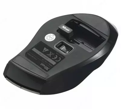 Беспроводная мышь "Trust" Sura WL USB (Арт. - 19938_TRUST) Черная/Серебристая