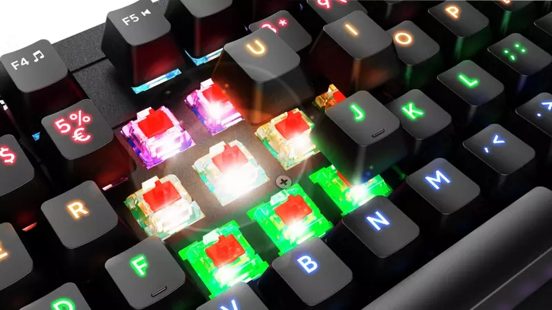 Проводная игровая клавиатура "Trust" GXT 863 Mazz USB (Арт. - 24200_TRUST) Черная