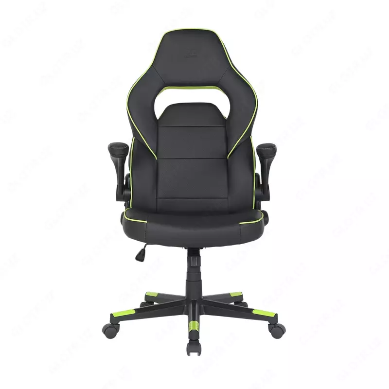 Игровое кресло "2Е" CHAIR HEBI (Арт. - 2E-GC-HEB-BK) Черное/Зеленое