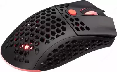 Simsiz o'yin sichqonchasi "2E GAMING" HyperSpeed ​​​​Lite RGB, USB (Art. - 2E-MGHSL-WL-BK) Qora