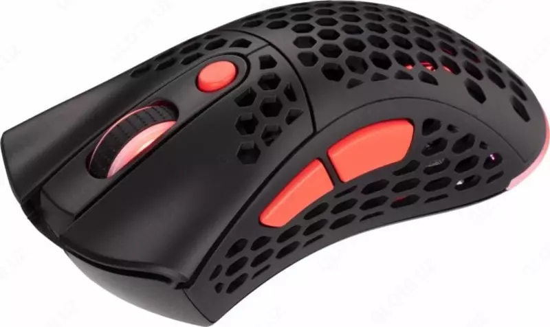 Simsiz o'yin sichqonchasi "2E GAMING" HyperSpeed ​​​​Pro RGB, USB (Art. - 2E-MGHSPR-WL-BK) Qora