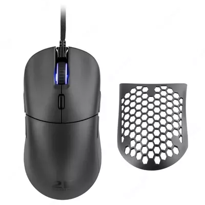 Simli o'yin sichqonchasi "2E GAMING" HyperDrive Pro RGB, USB (Art. № - 2E-MGHDPR-BK) Qora