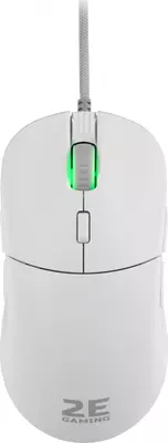 Проводная игровая мышь "2Е GAMING" HyperDrive Pro RGB, USB (Арт. - 2E-MGHDPR-WT) Белая