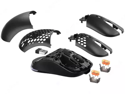 Беспроводная игровая мышь "2Е GAMING" HyperDrive Lite WL RGB, USB (Арт. - 2E-MGHDL-WL-BK) Черная