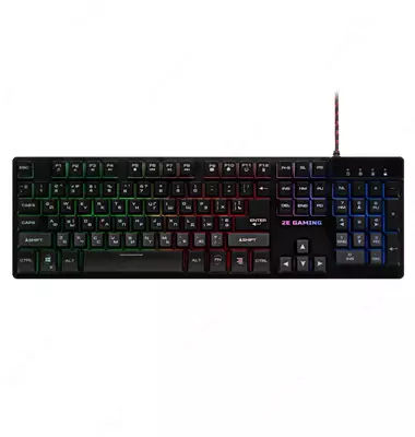 Проводная игровая клавиатура "2E GAMING" KG280 LED USB (Арт. - 2E-KG280UB) Черная