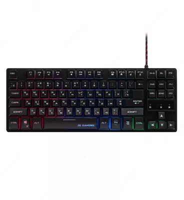 Проводная игровая клавиатура "2E GAMING" KG290 LED USB (Арт. - 2E-KG290UB) Черная