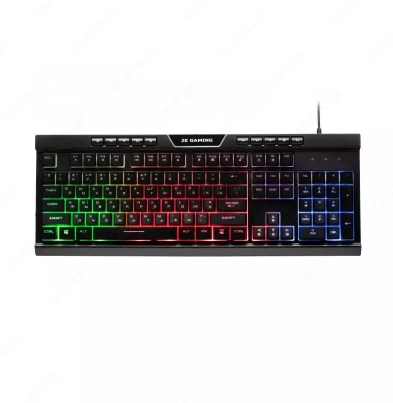 Проводная игровая клавиатура "2E GAMING" KG300 LED USB (Арт. - 2E-KG300UB) Черная