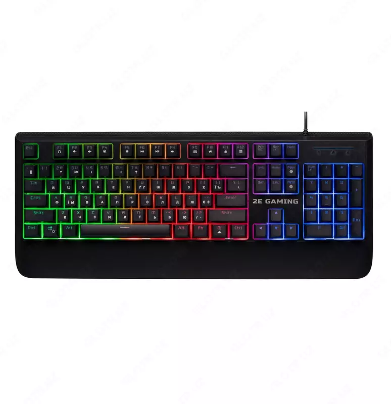 Simli o'yin klaviaturasi "2E GAMING" KG325 LED USB (Art. - 2E-KG325UB) Qora