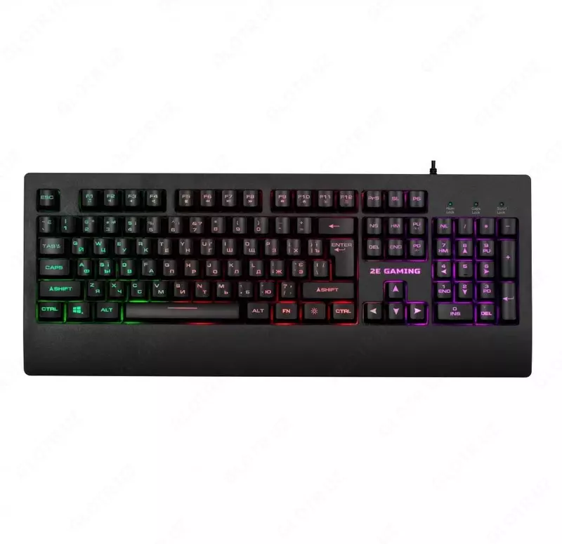 Проводная игровая клавиатура "2E GAMING" KG330 LED USB (Арт. - 2E-KG330UBK) Черная