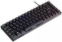 Simli o'yin klaviaturasi "2E GAMING" Gateron KG370 RGB USB (Art. № - 2E-KG370UBK-RD) Qora
