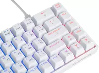 699 000 so'm Simli o'yin klaviaturasi "2E GAMING" Gateron KG370 RGB USB (Art. № - 2E-KG370UWT-RD) Oq
