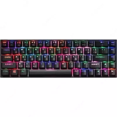Беспроводная игровая клавиатура "2E GAMING" Gateron KG380 RGB (Арт. - 2E-KG380UBK-RD) Черная