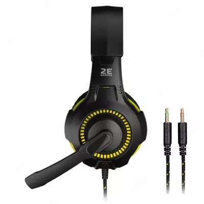 Игровая Гарнитура для ПК "2E GAMING" HG300 LED 3.5 mm (Арт. - 2E-HG300BK) Черная