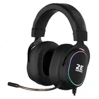 Kompyuter uchun o'yin eshitish vositasi "2E GAMING" HG350 RGB USB 7.1 (Art. № - 2E-HG350BK-7.1) Qora