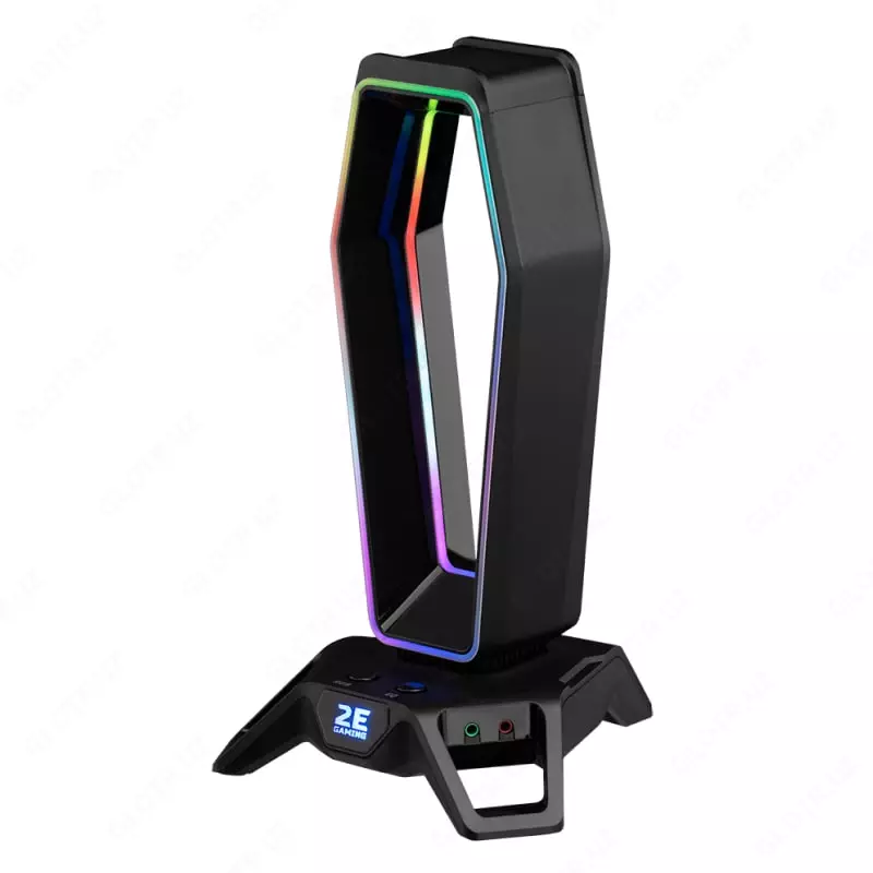 Подставка 3в1 для гарнитуры "2E GAMING" GST330 RGB USB (Арт. -2E-GST330UB) Черная