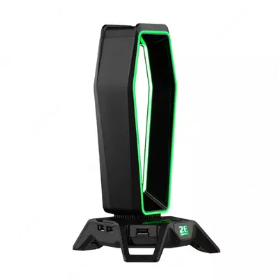 Подставка 3в1 для гарнитуры "2E GAMING" GST330 RGB USB (Арт. -2E-GST330UB) Черная